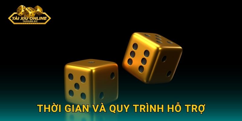 Thời gian và quy trình hỗ trợ