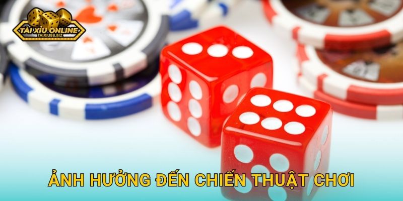 Ảnh hưởng đến chiến thuật chơi
